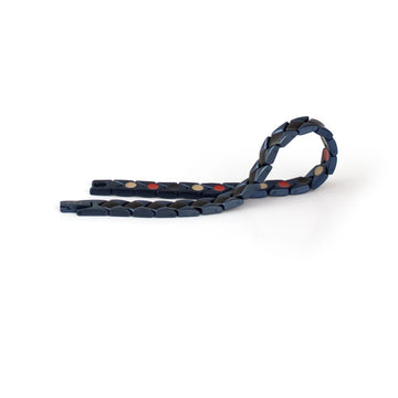 Amor - Negative Ion Bracelet, Blue Steel